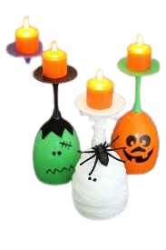 Halloween Themed Candles