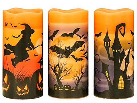 Halloween Themed Candles