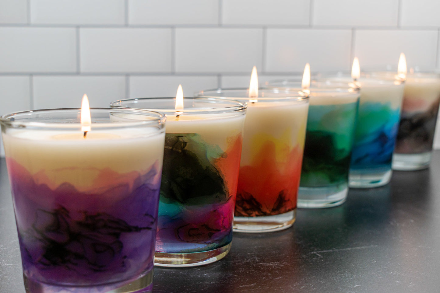 Marble Scented Candles