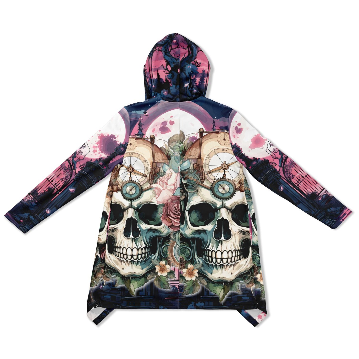 Athletic Elongated Cloak - AOP