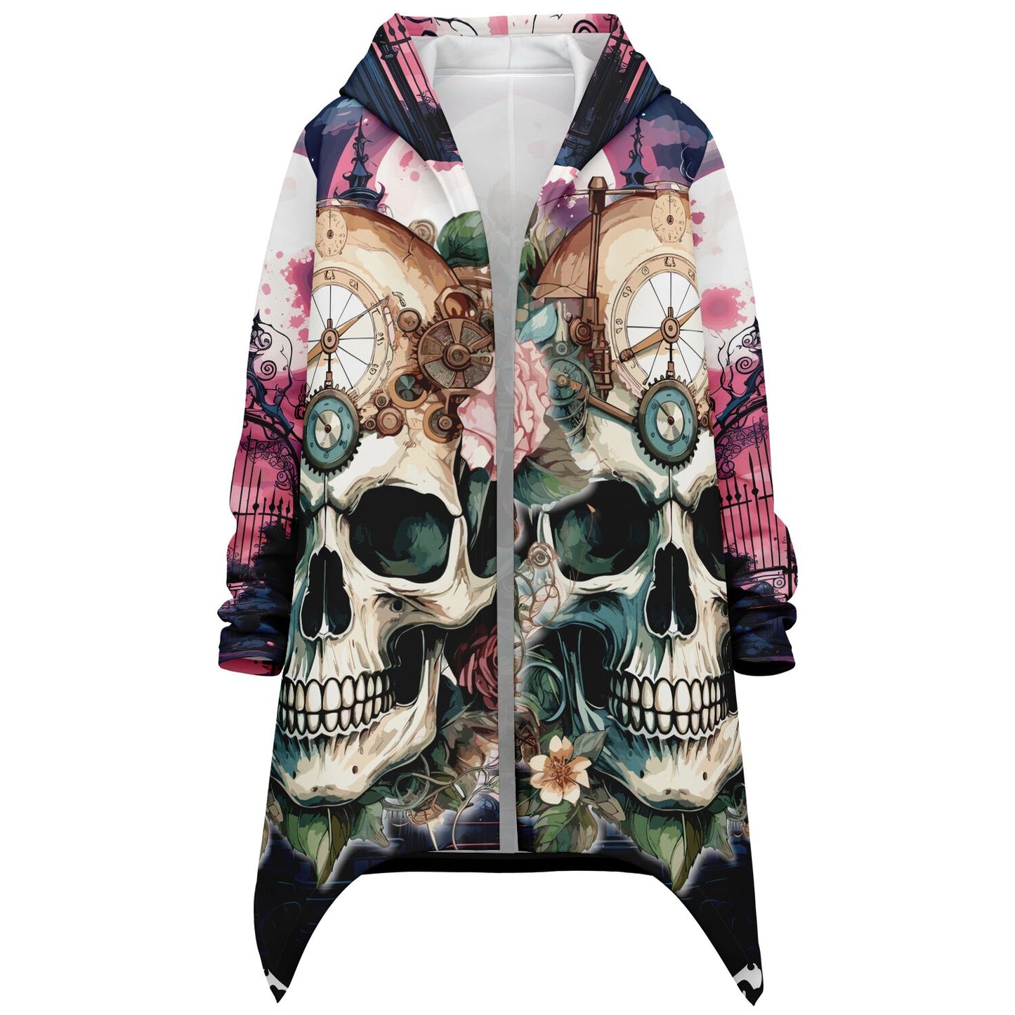 Athletic Elongated Cloak - AOP