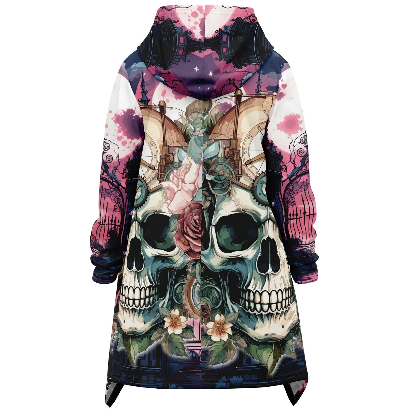 Athletic Elongated Cloak - AOP