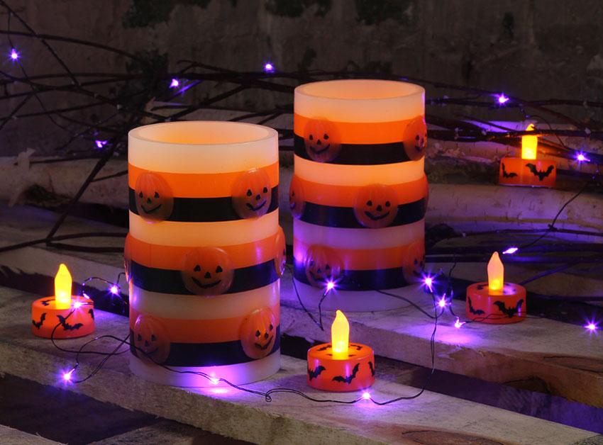 Halloween Themed Candles